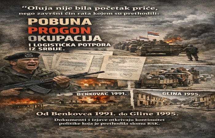 Što je prethodilo Oluji: Benkovac 91. - Glina 95.